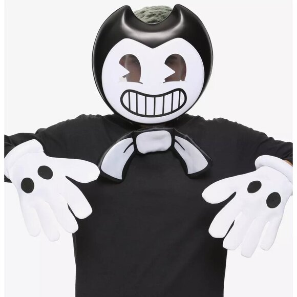 Bendy And The Ink Machine: Bendy Mask and Accessory Kit Costume - Picture 1 of 4